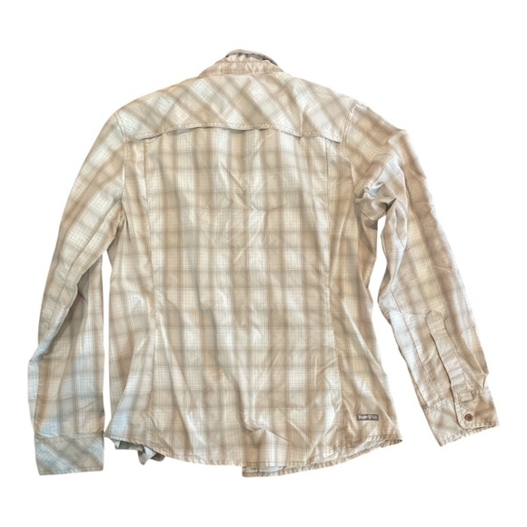 The North Face Top Plaid VaporWick Large Lightweight - Picture 4 of 11